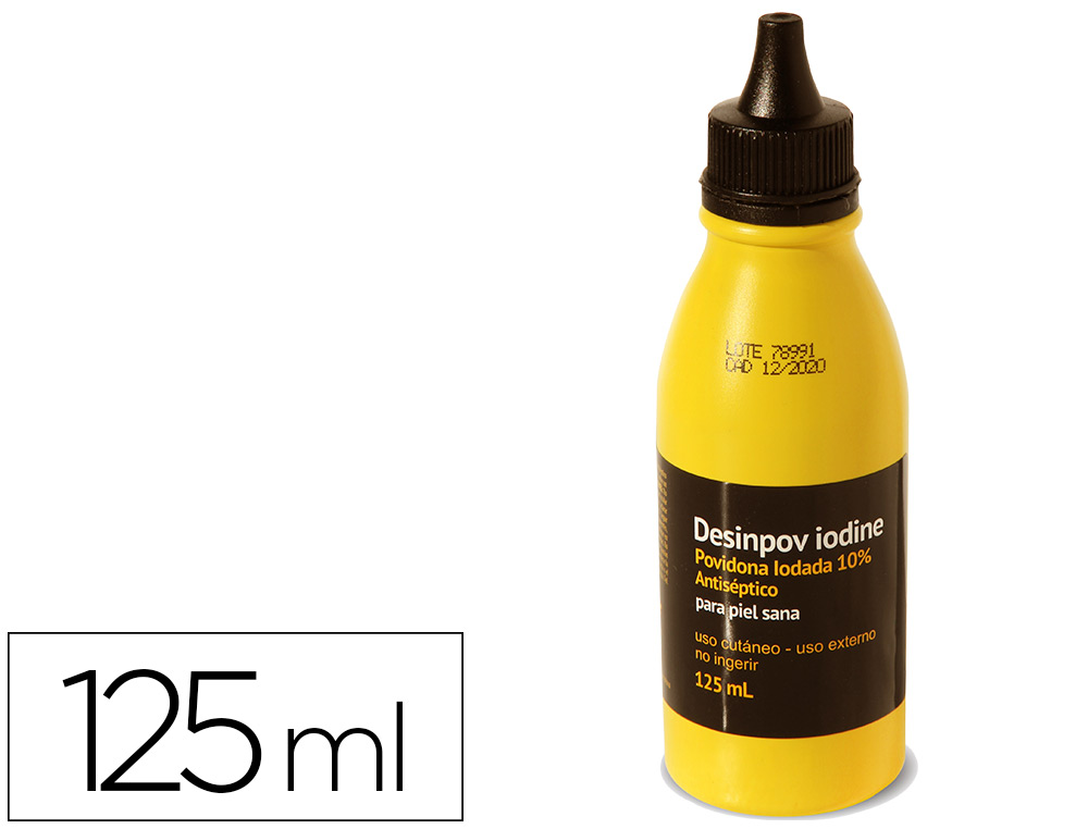 POVIDONA YODADA DESINPOV ANTISEPTICA 10% BOTE DE 125 ML