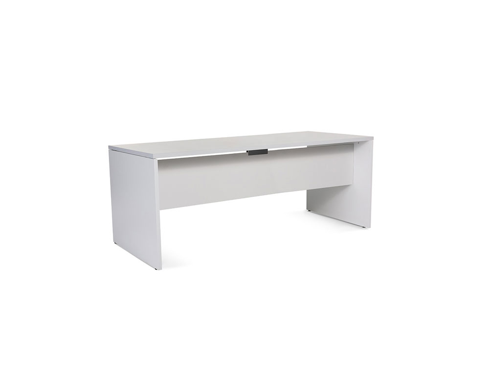 MESA DE OFICINA ROCADA WORK 2003AB02 GRIS/GRIS 180X80 CM
