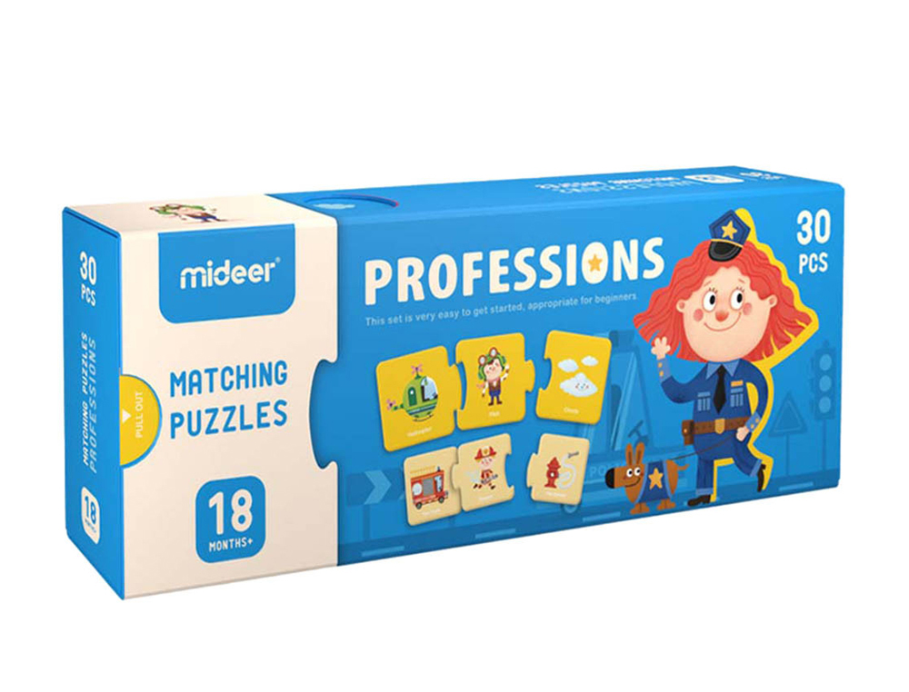 PUZLE MIDEER PROFESIONES 30 PIEZAS