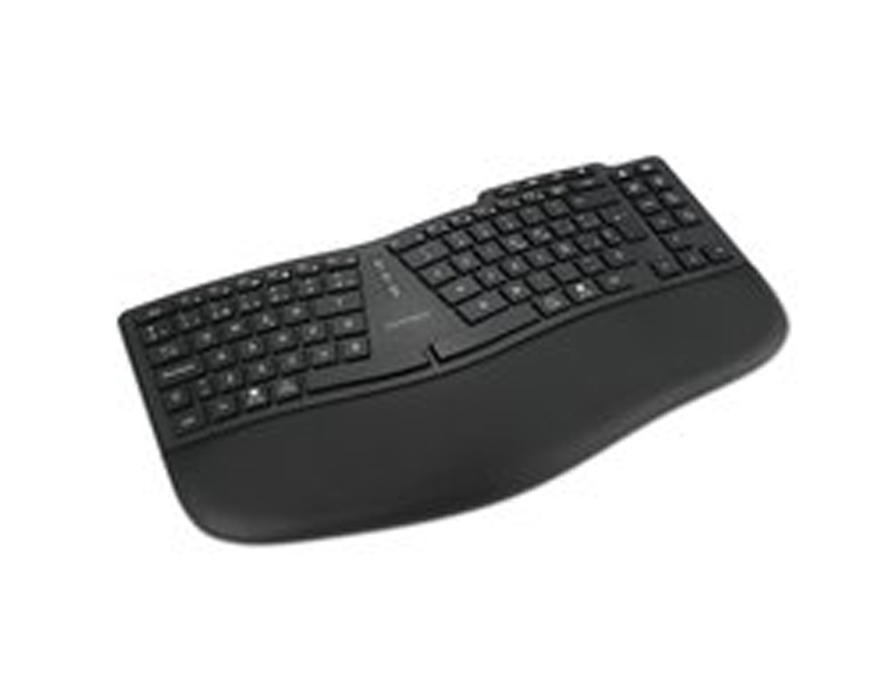 TECLADO KENSINGTON PRO FIT ERGO KB675 EQ TKL ERGONOMICO INALAMBRICO COLOR NEGRO