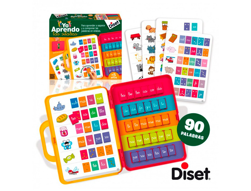 JUEGO DISET DIDACTICO YO APRENDO LAS SILABAS