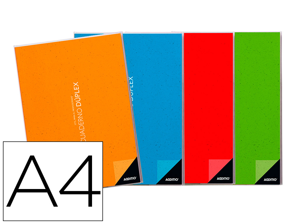 CUADERNO DUPLEX ADDITIO A4 EVALUACION CONTINUA MAS TUTORIA