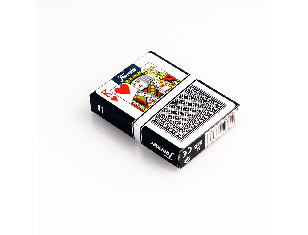 BARAJA FOURNIER POKER INGLES Y BRIDGE Nº18 55 CARTAS