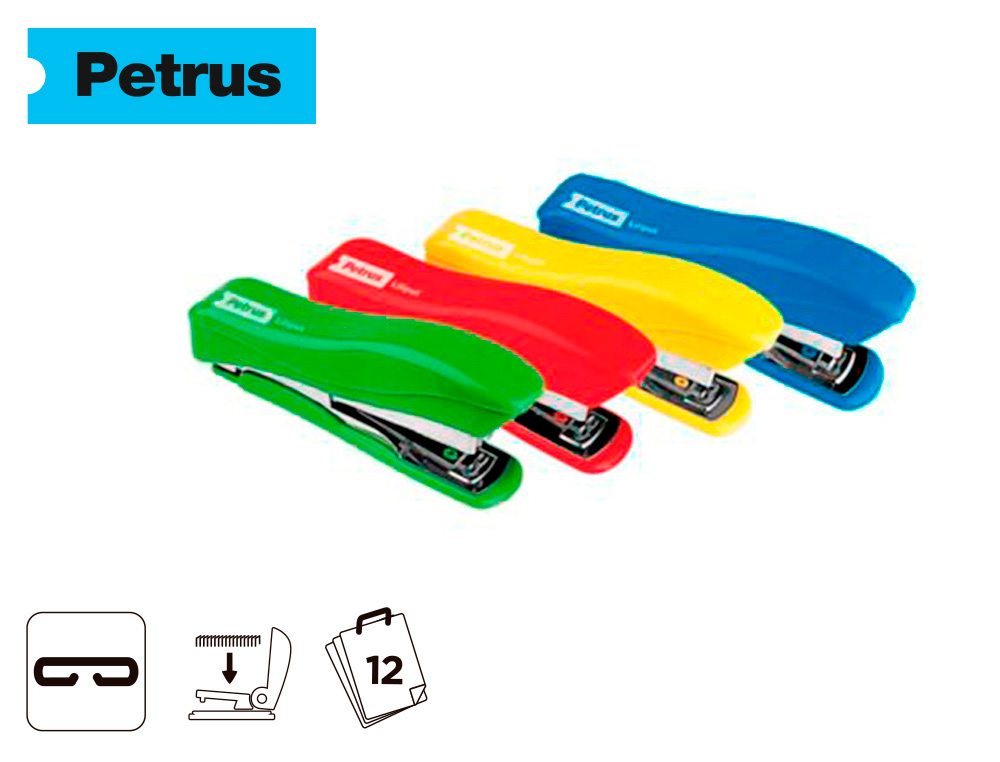 GRAPADORA PETRUS LILIPUT 200 CAPACIDAD 12 HOJAS