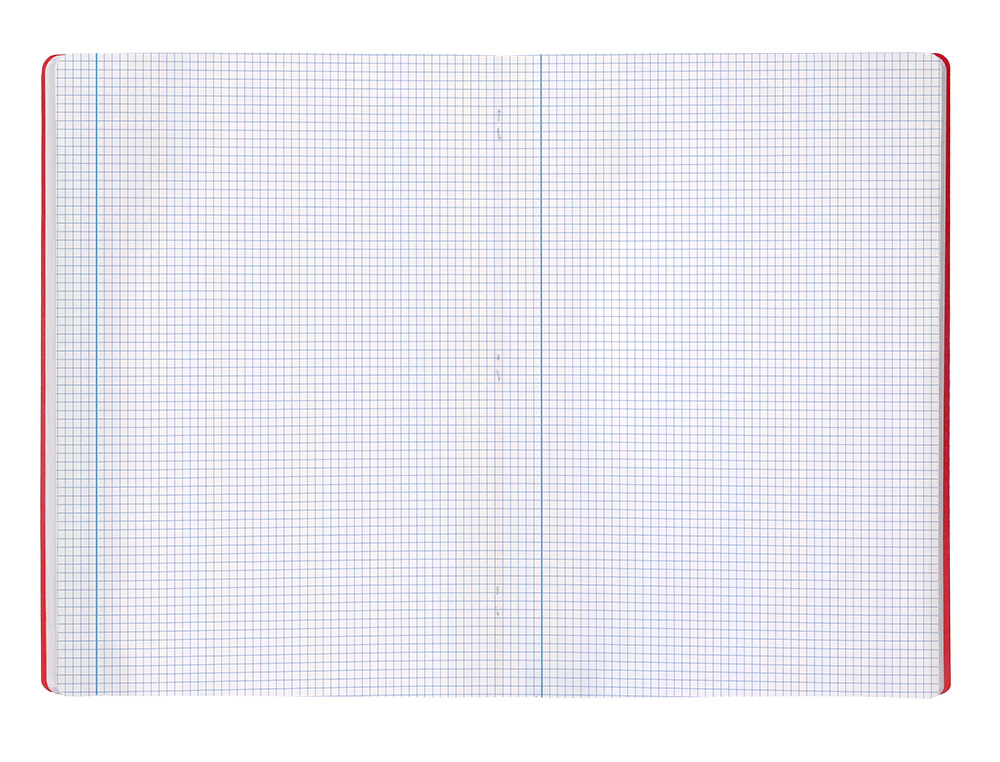 LIBRETA LIDERPAPEL 360 TAPA DE PLASTICO A5 48 HOJAS 90G/M2 CUADRO 3MM CON MARGEN COLORES SURTIDOS