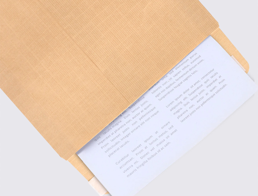 SOBRE LIDERPAPEL BOLSA FUELLE KRAFT 229X324X30 MM SOLAPA TIRA DE SILICONA PAPEL 120 GR CAJA DE 50 UNIDADES