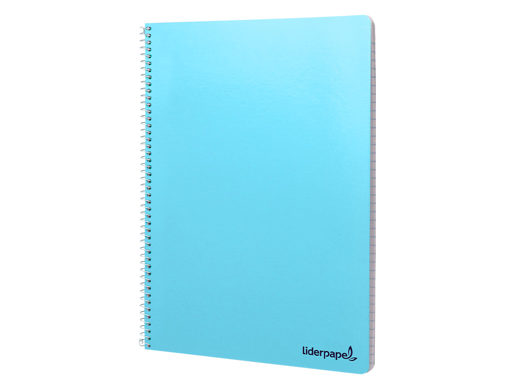 CUADERNO ESPIRAL LIDERPAPEL FOLIO SMART TAPA BLANDA 80H 60GR PAUTA 3,5MM CON MARGEN COLORES SURTIDOS