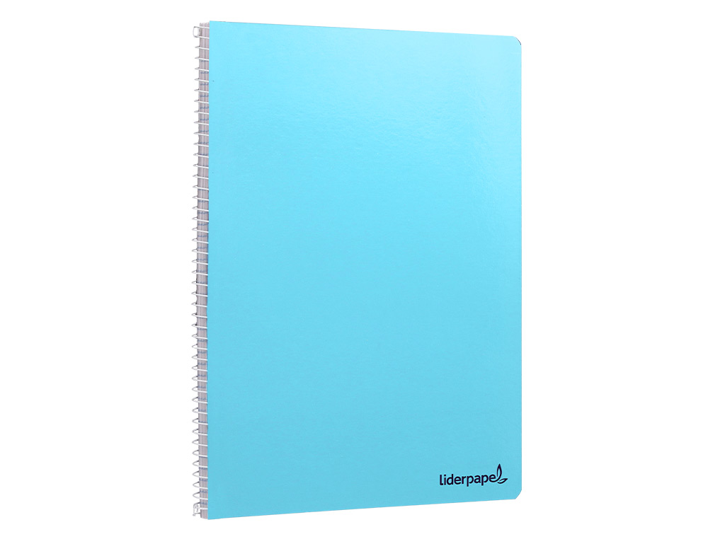 CUADERNO ESPIRAL LIDERPAPEL FOLIO SMART TAPA BLANDA 80H 60GR PAUTA 3,5MM CON MARGEN COLORES SURTIDOS