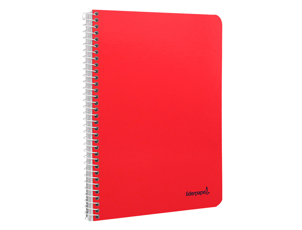 CUADERNO ESPIRAL LIDERPAPEL CUARTO SMART TAPA BLANDA 80H 60GR PAUTA 2,5MM CON MARGEN COLORES SURTIDOS