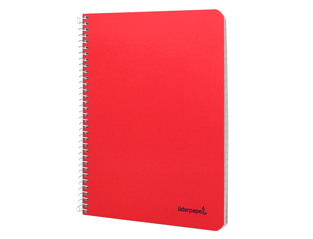 CUADERNO ESPIRAL LIDERPAPEL CUARTO SMART TAPA BLANDA 80H 60GR PAUTA 2,5MM CON MARGEN COLORES SURTIDOS