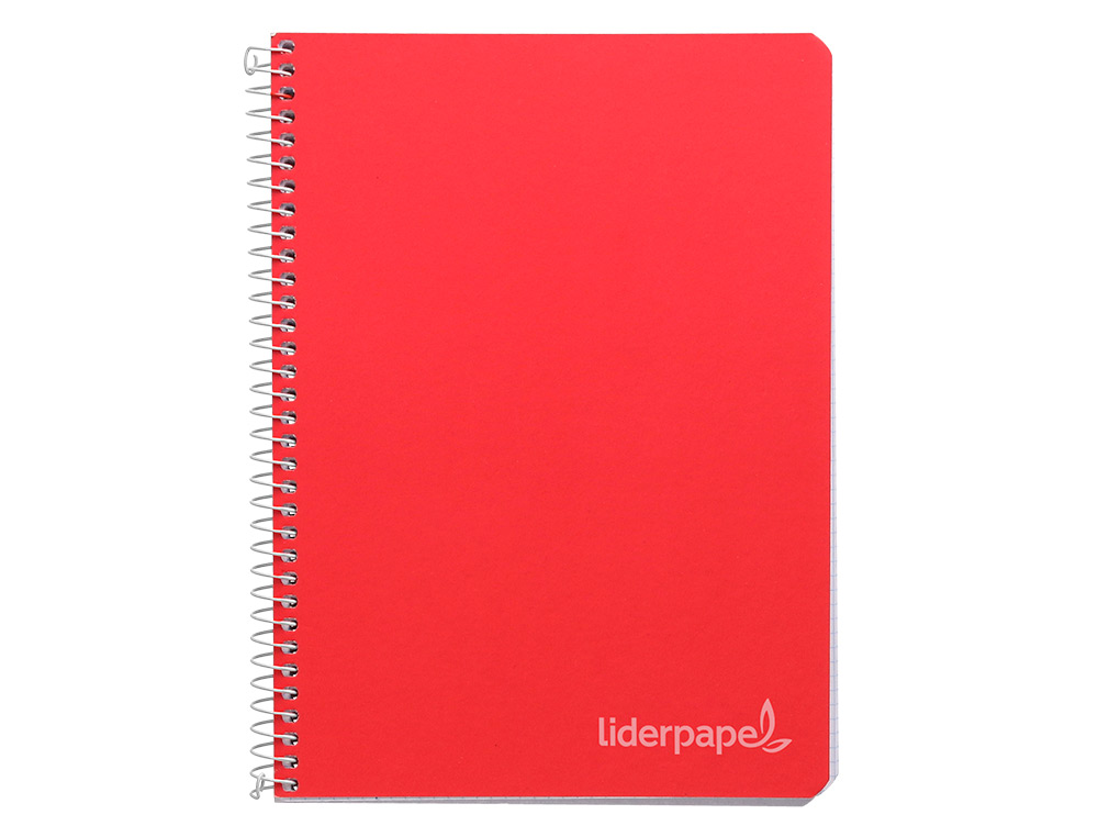 CUADERNO ESPIRAL LIDERPAPEL CUARTO WITTY TAPA DURA 80H 75GR RAYADO HORIZONTAL 8MM CON MARGEN COLORES SURTIDOS