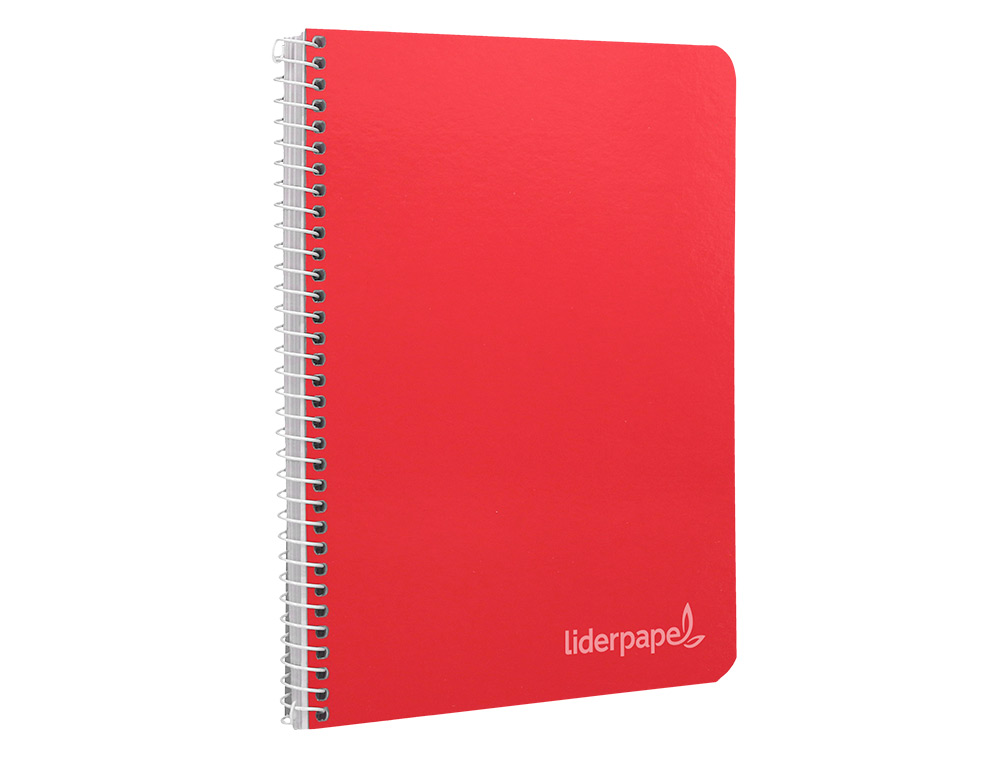 CUADERNO ESPIRAL LIDERPAPEL CUARTO WITTY TAPA DURA 80H 75GR RAYADO HORIZONTAL 8MM CON MARGEN COLORES SURTIDOS