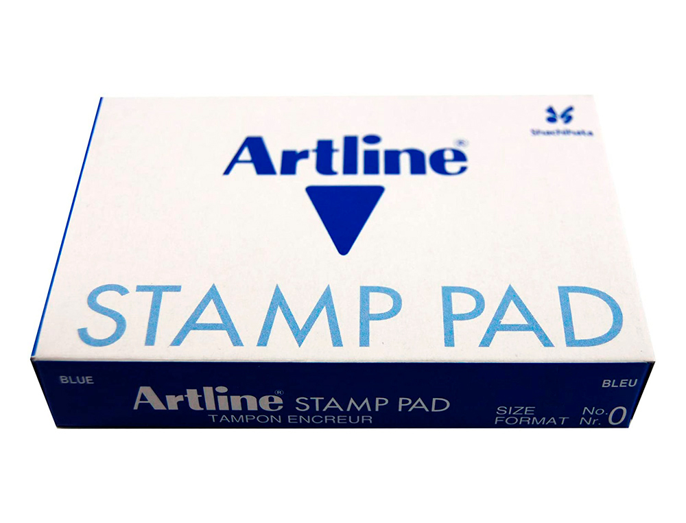 TAMPON ARTLINE N1 AZUL 67X106 MM