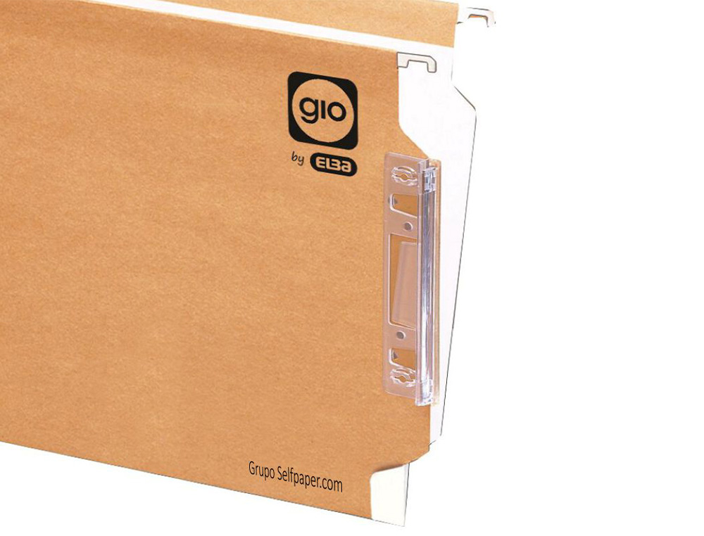 CARPETA COLGANTE GIO DIN A4 VISOR LATERAL TAMAÑO 330X275X345 MM