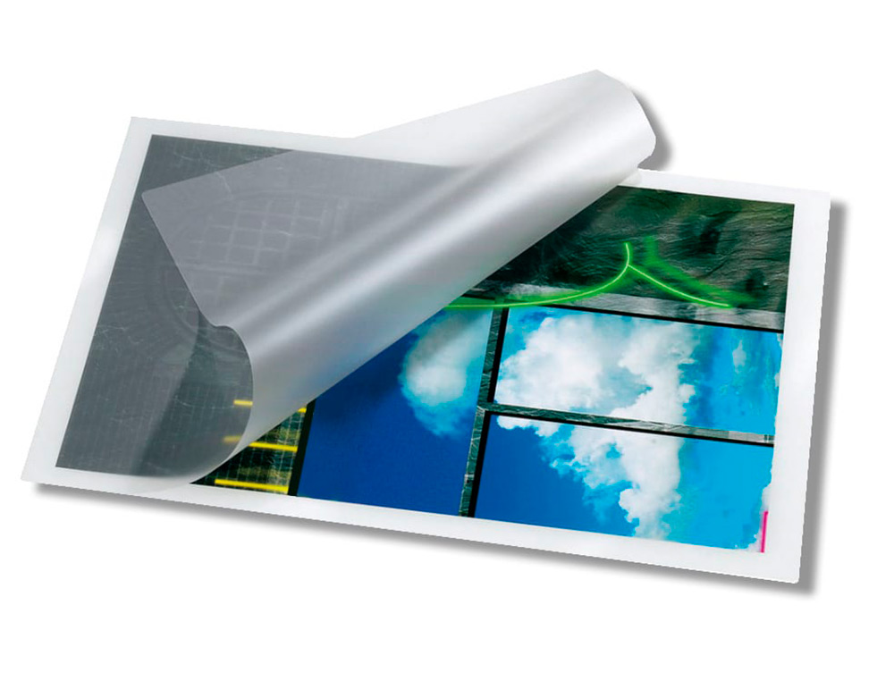 BOLSA DE PLASTIFICAR Q-CONNECT 153 X 216 MM DIN A5 125 MC AUTOADHESIVAS CAJA DE 100 UNIDADES