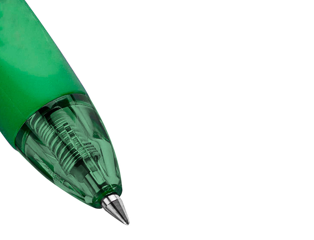 BOLIGRAFO Q-CONNECT RETRACTIL BORRABLE 0,7 MM COLOR VERDE