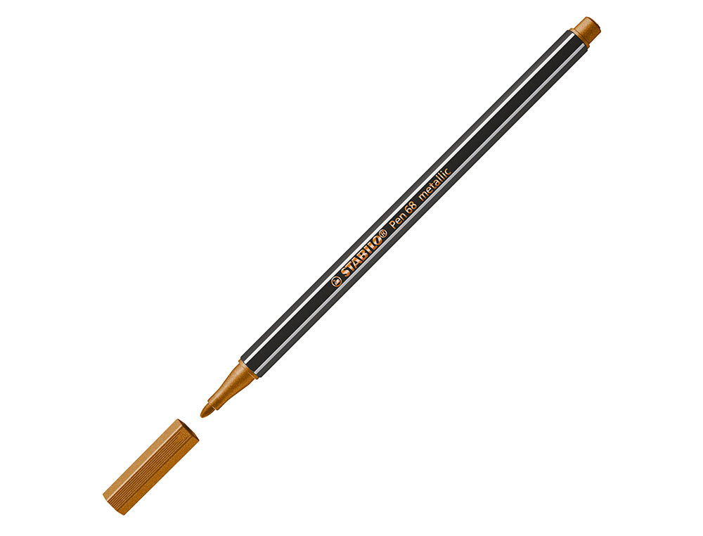 ROTULADOR STABILO ACUARELABLE PEN 68 METALICO COBREPUNTA GRUESA 1MM