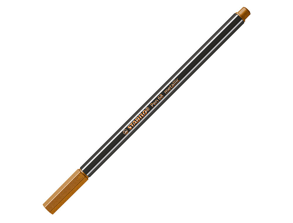 ROTULADOR STABILO ACUARELABLE PEN 68 METALICO COBREPUNTA GRUESA 1MM