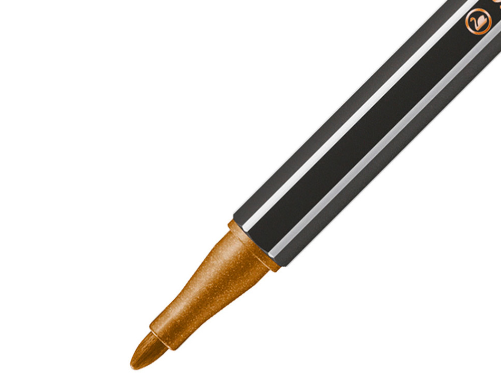 ROTULADOR STABILO ACUARELABLE PEN 68 METALICO COBREPUNTA GRUESA 1MM