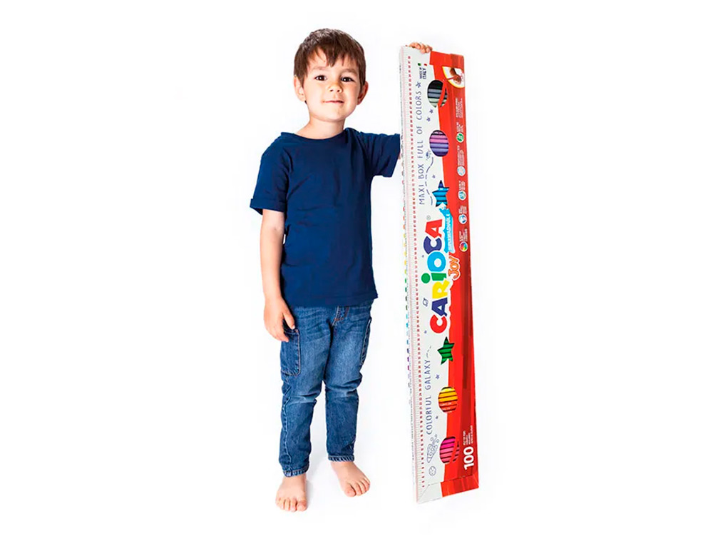 ROTULADOR CARIOCA JOY METRO CAJA DE 96 UNIDADES COLORES SURTIDOS