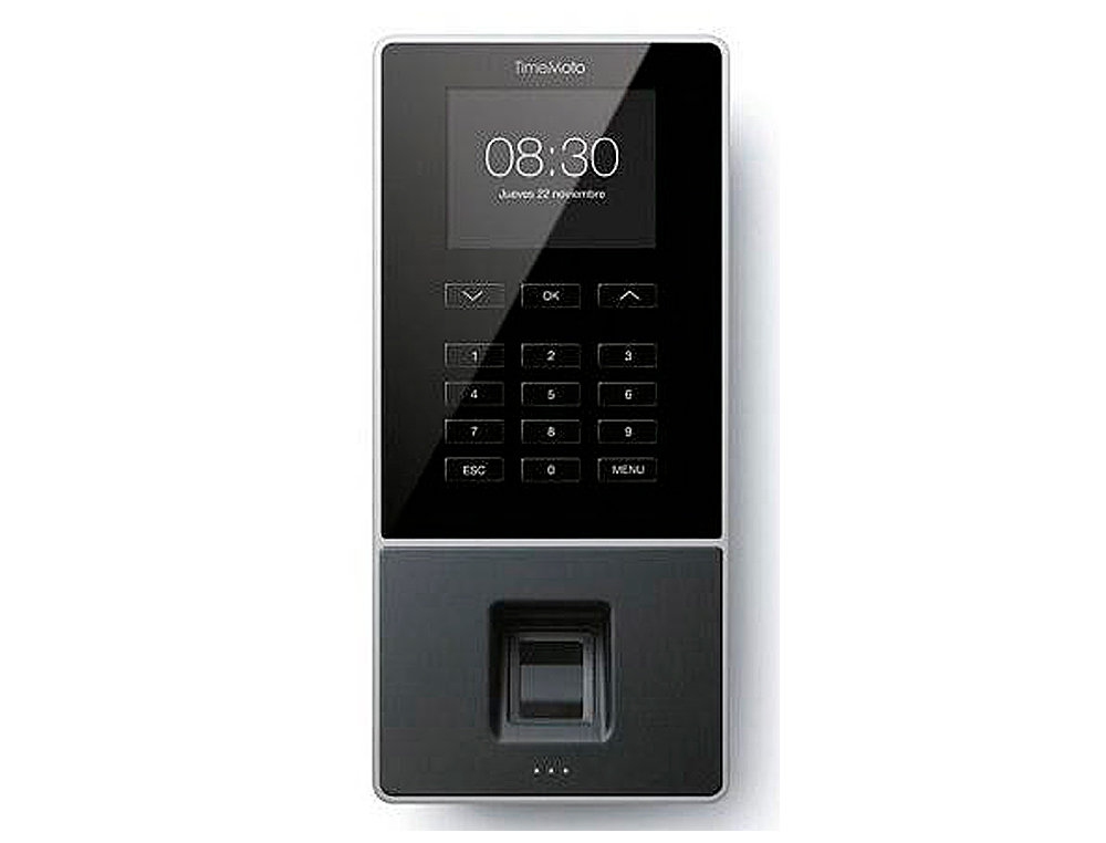 CONTROLADOR DE PRESENCIA SAFESCAN TIMEMOTO TM-626 CON CODIGO PIN TARJETA RFID O HUELLA HASTA 200 USUARIOS
