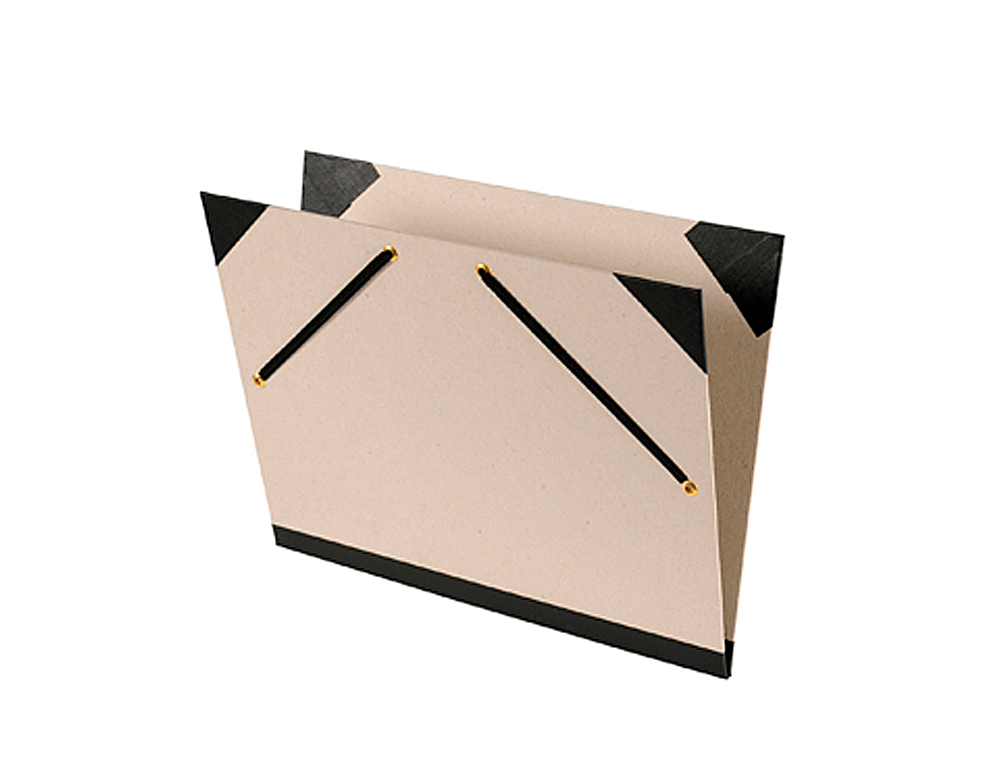 CARPETA DIBUJO CANSON BRUT 52X72 CM CON GOMAS COLOR GRIS