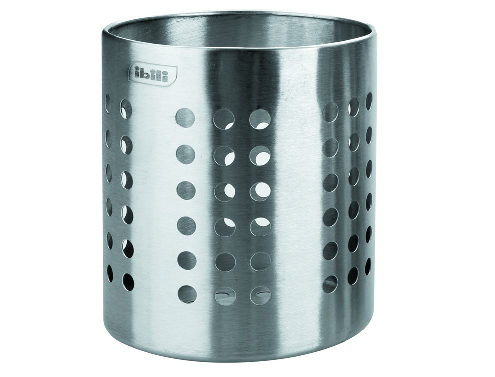 PORTAUTENSILIOS COCINA IBILI PREMIER ACERO INOXIDABLE