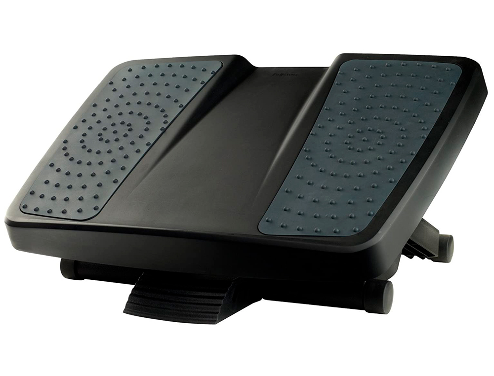 REPOSAPIES FELLOWES ULTIMATE SERIE PROFESSIONAL AJUSTABLE 3 ALTURAS NEGRO 100X388X338 MM