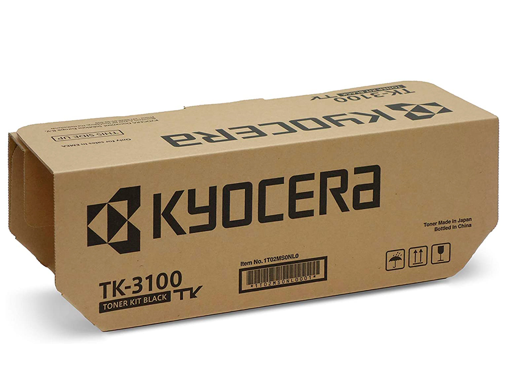 TONER KYOCERA TK-3100 ECOSYS M3040 / M3540 / FS-2100 / 4200 NEGRO 12500 PAGINAS
