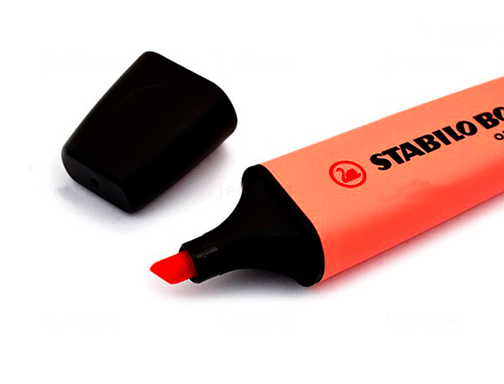 ROTULADOR STABILO BOSS FLUORESCENTE 70 PASTEL CORAL MELOSO