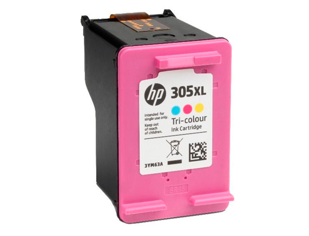 INK-JET HP 305XL DESKJET 1210 / 1212 / 1255 / 2732 / 2752 / 4155 / 4158 ENVY 6020 / 6052 /6055 / 6420 TRICOLOR 200