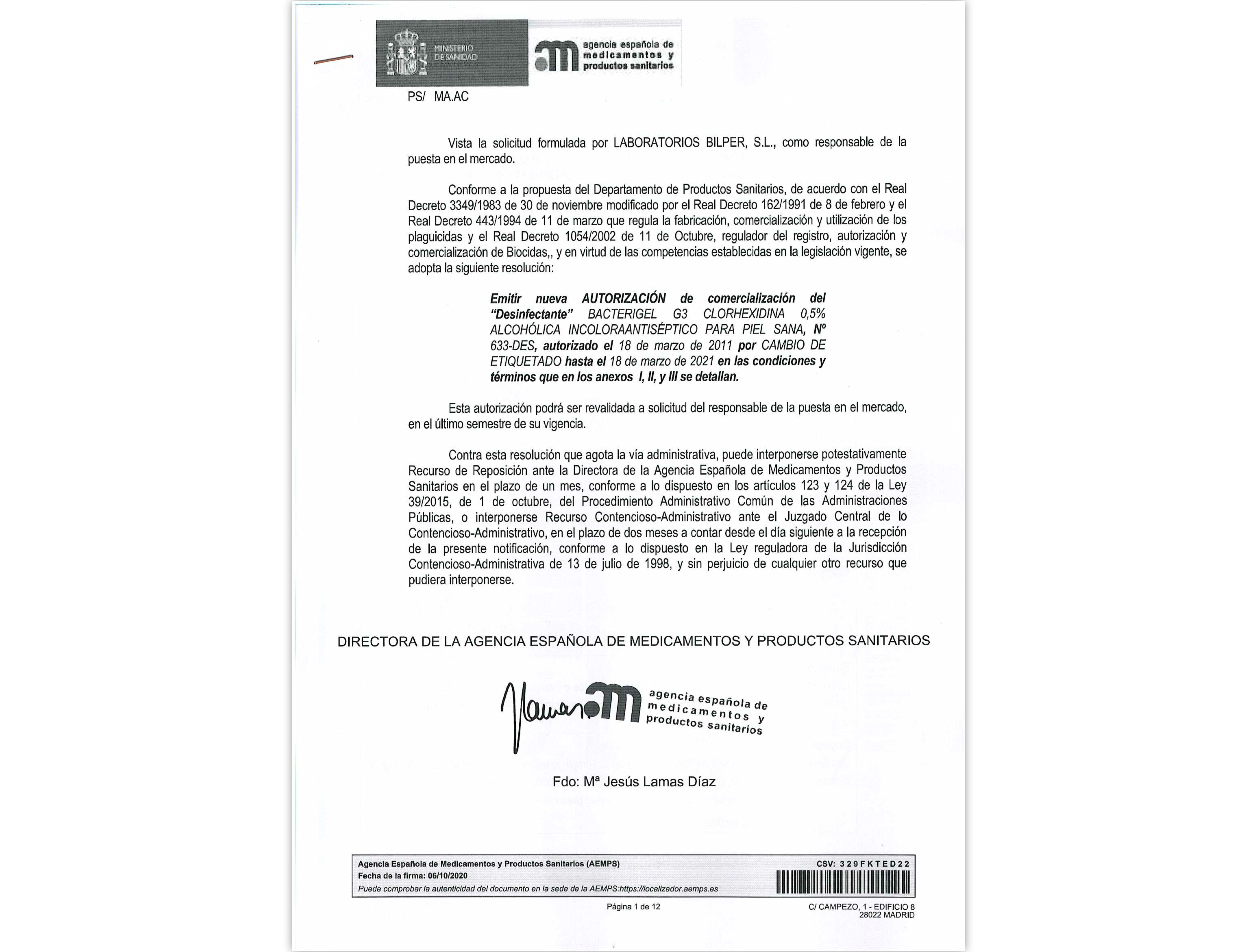 LIMPIADOR HIGIENIZANTE DESINFECTANTE GERMOSAN BP3 PARA SUPERFICIES Y MOBILIARIO BOTE PULVERIZADOR 60 ML