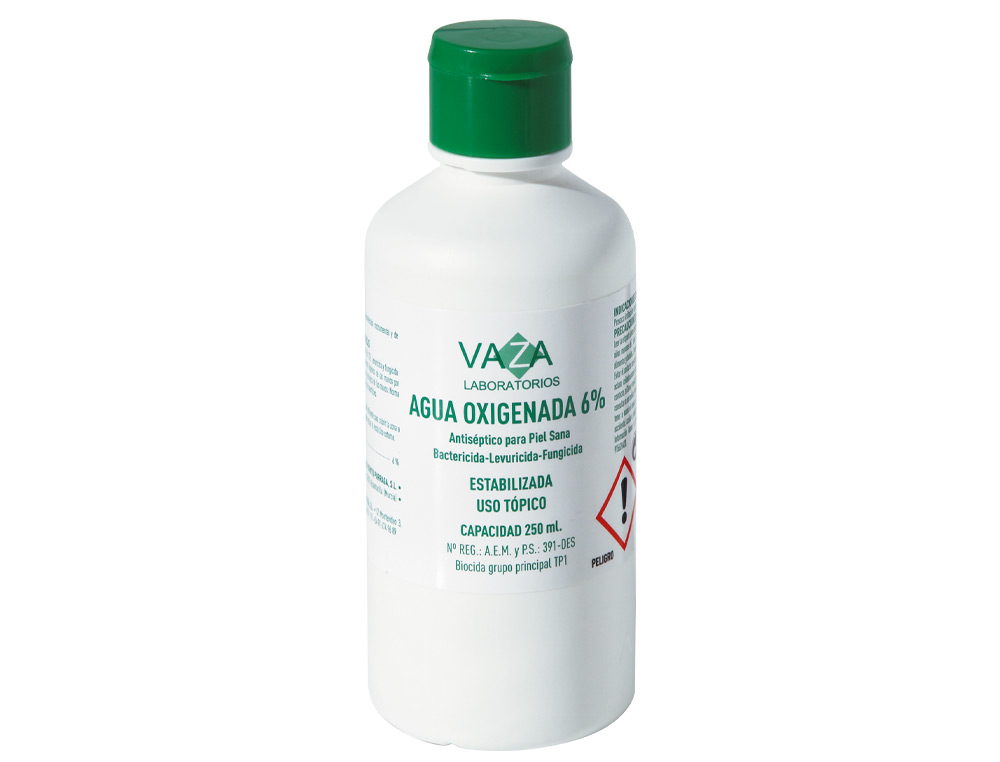 AGUA OXIGENADA VAZA BOTE DE 250 ML