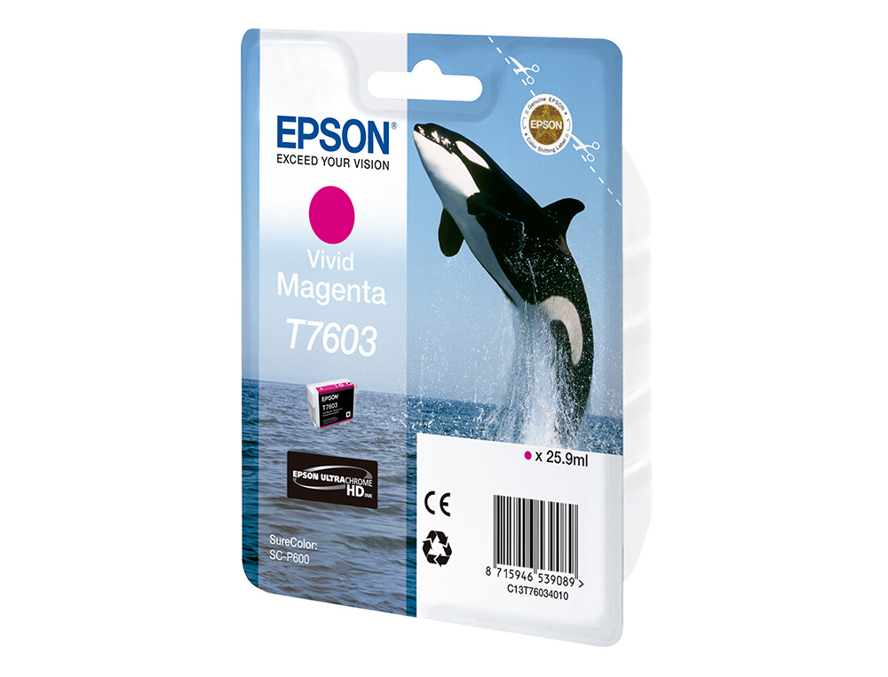 INK-JET EPSON SURECOLOR SC-P600 MAGENTA VIVO