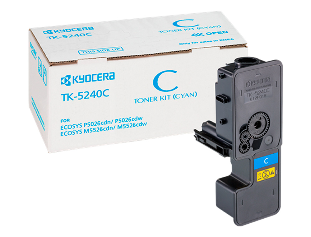 TONER KYOCERA TK-5240C MITA M5526CDN CIAN 3.000 P GINAS