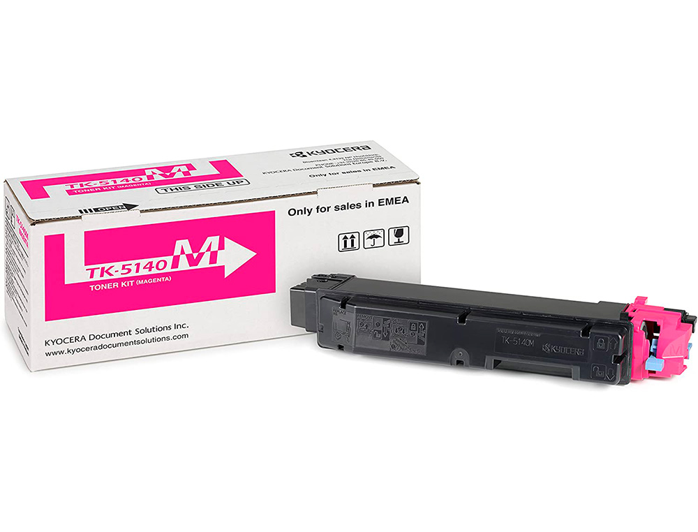 TONER TK5140 KYOCERA ECOSYS M6530CDN, M6530CDN/KL3, P6130CDN, P6130CDN/KL3 MAGENTA 5.000 PAG