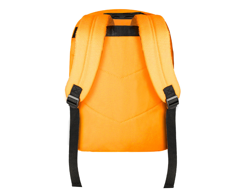MOCHILA ANTARTIK CON ASA Y BOLSILLO FRONTAL CON CREMALLERA COLOR MOSTAZA 320X140X430 MM