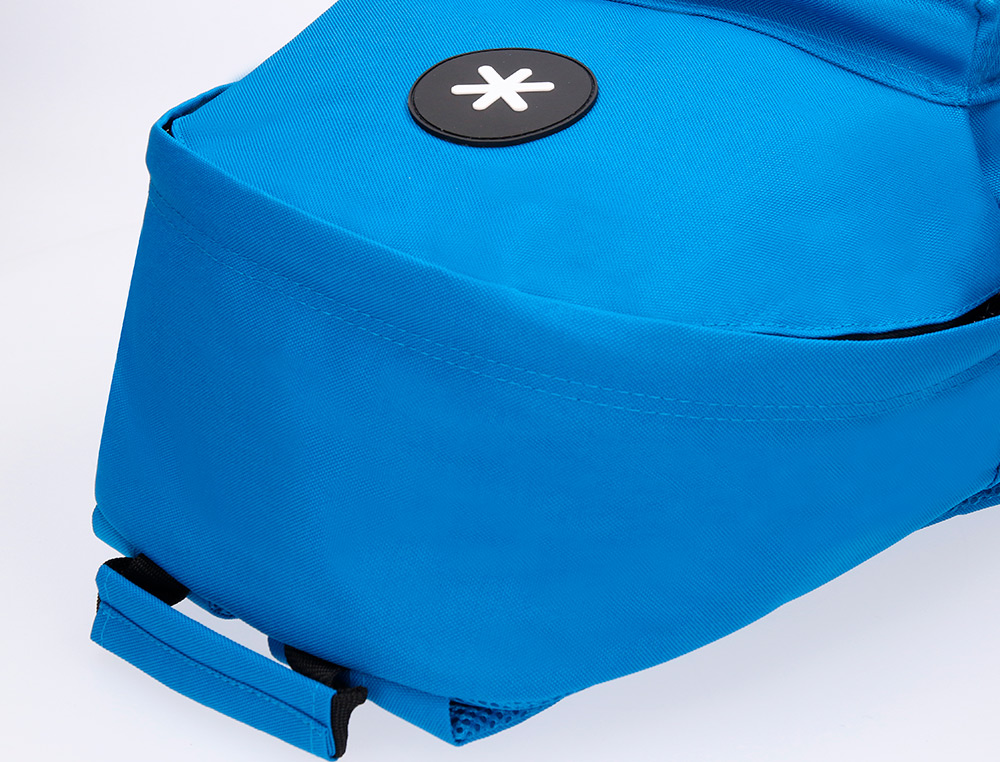 MOCHILA ANTARTIK CON ASA Y BOLSILLOS CON CREMALLERA COLOR AZUL 310X160X410 MM