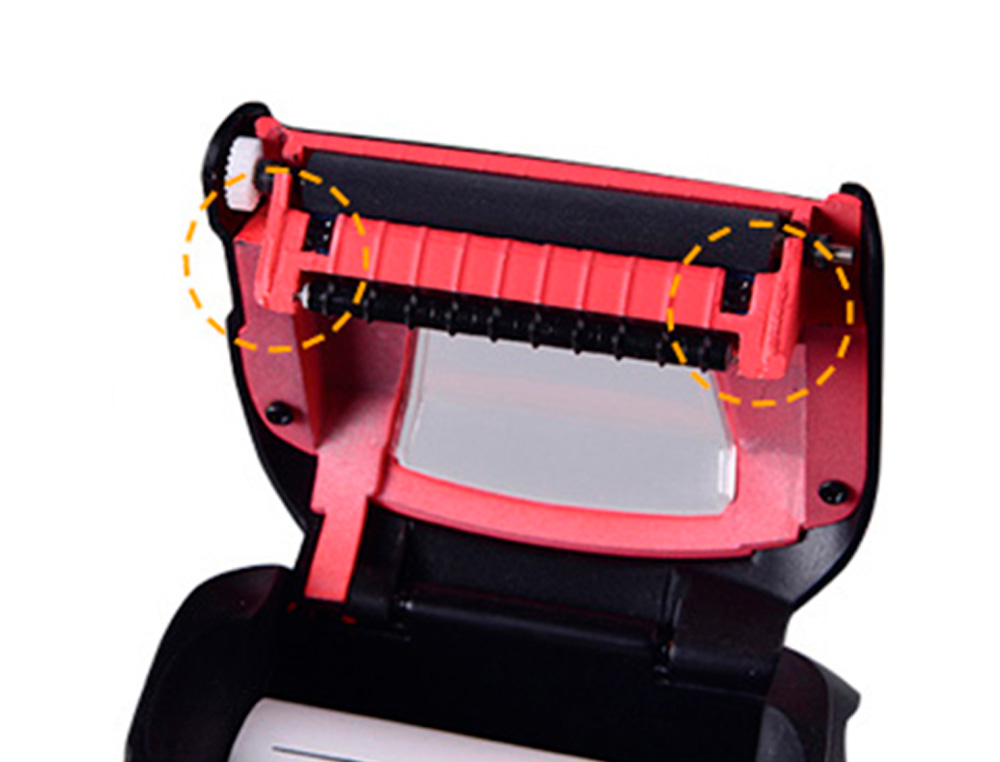 IMPRESORA DE ETIQUETAS HPRT HM-200 PORTATIL TERMICA VISOR OLED ANCHO DE PAPEL 58 MM BATERIA ION DE LITIO