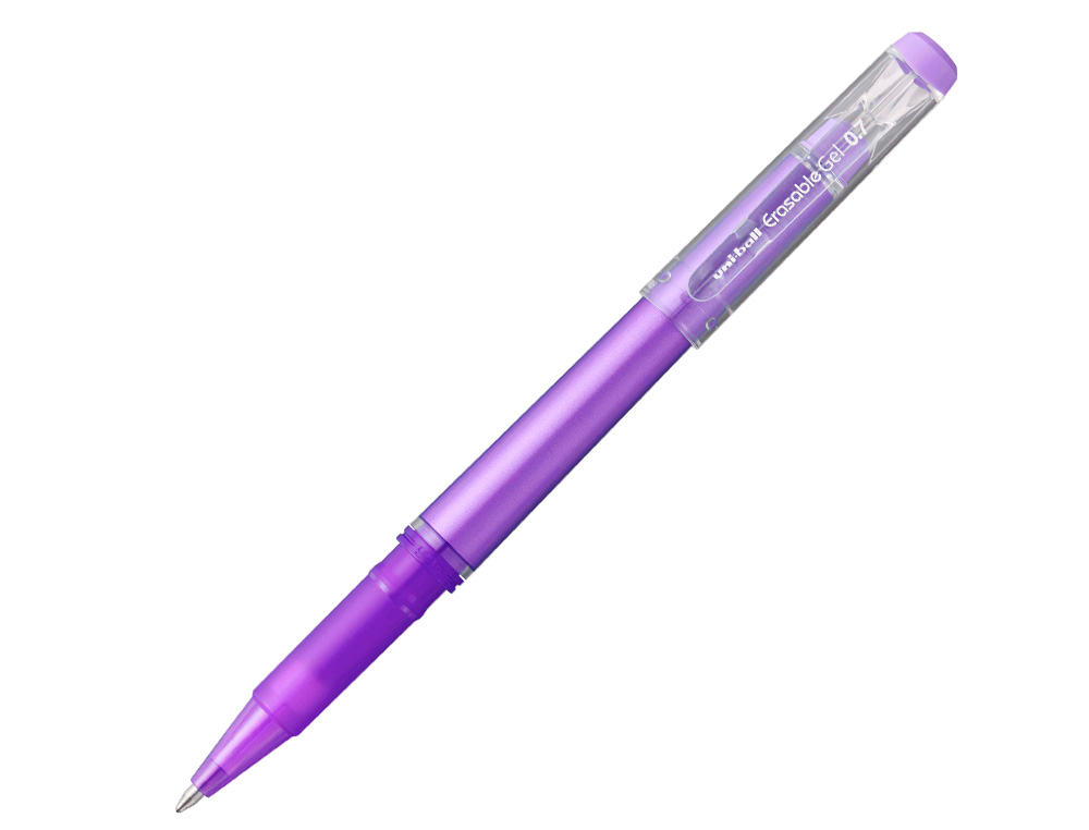 ROTULADOR UNI-BALL ROLLER UF-222 TINTA GEL BORRABLE 0,7 MM VIOLETA