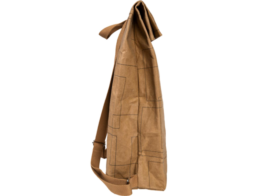MOCHILA EXACOMPTA ETERNECO CUERO IMITACION VEGETAL 360X100X450 MM