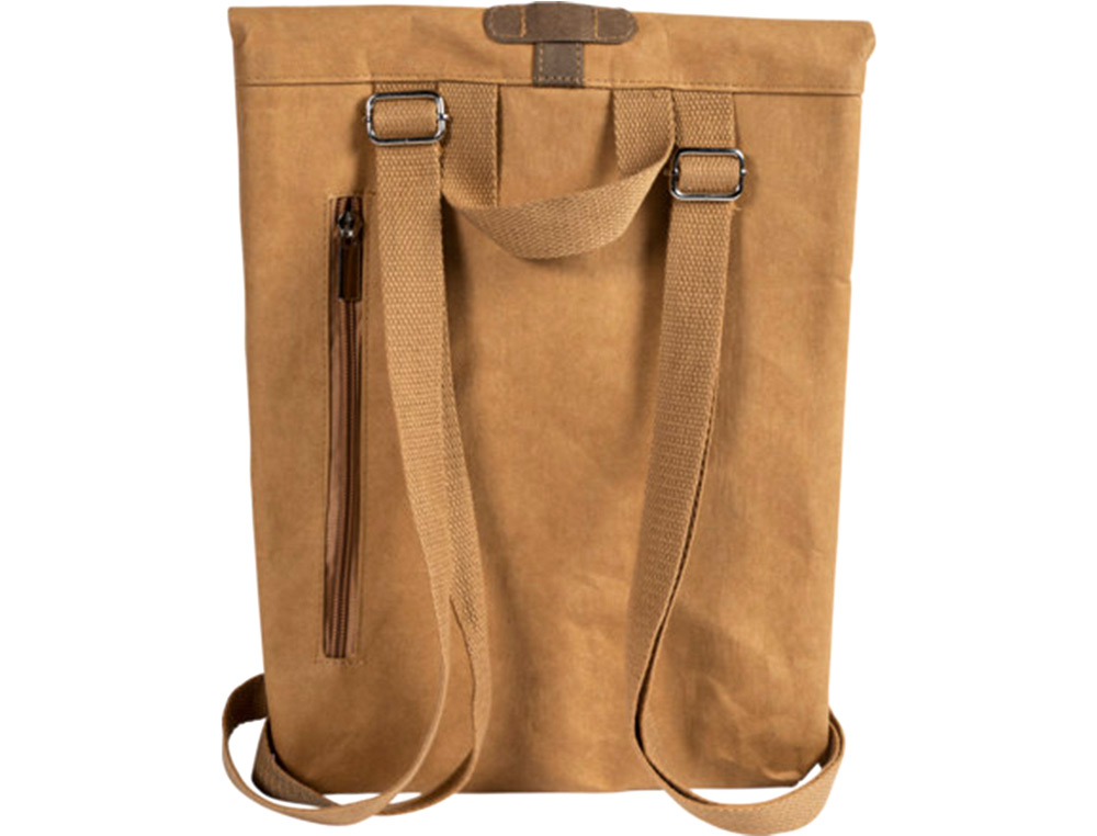 MOCHILA EXACOMPTA ETERNECO CUERO IMITACION VEGETAL 360X100X450 MM