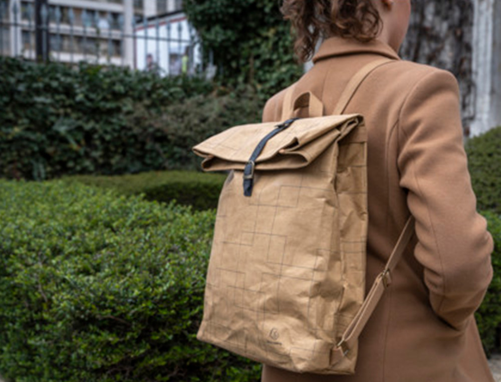 MOCHILA EXACOMPTA ETERNECO CUERO IMITACION VEGETAL 360X100X450 MM