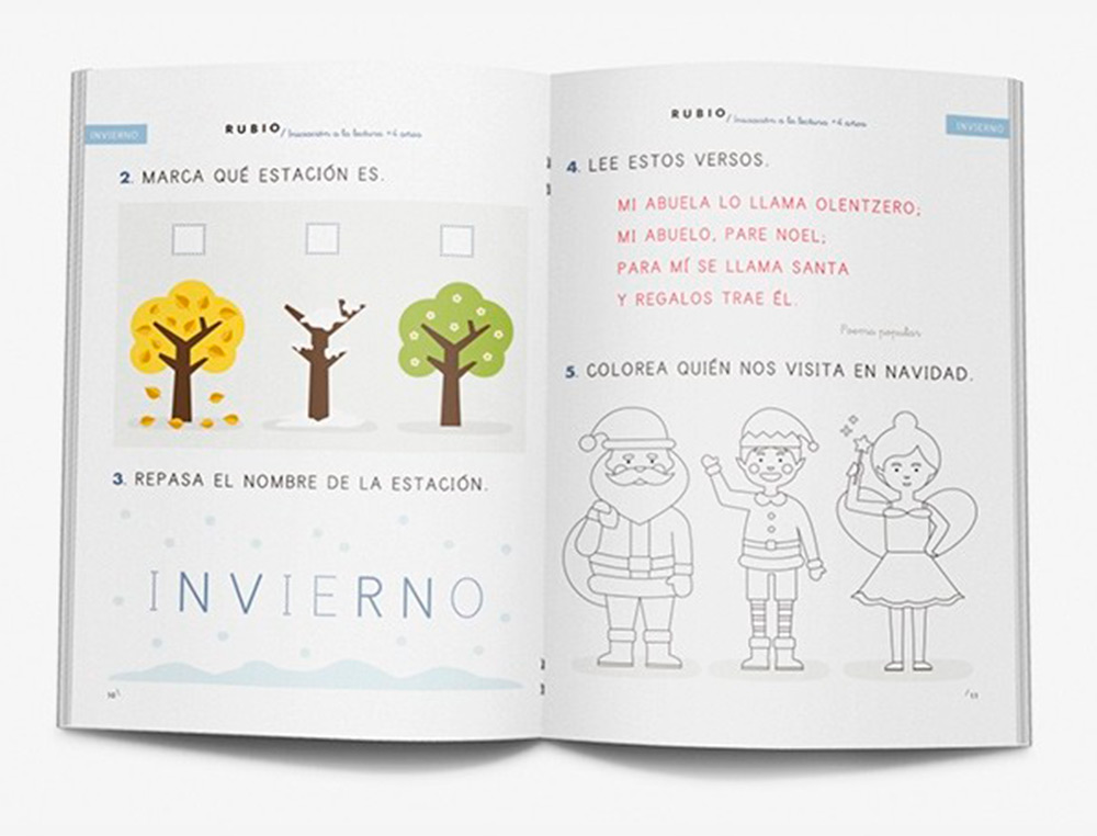 CUADERNO RUBIO INICIACION A LA LECTURA + 4 AÑOS
