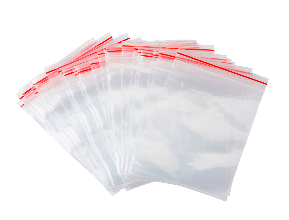 BOLSA PLASTICO AUTOCIERRE Q-CONNECT 150X200 MM PAQUETE DE 100 UNIDADES