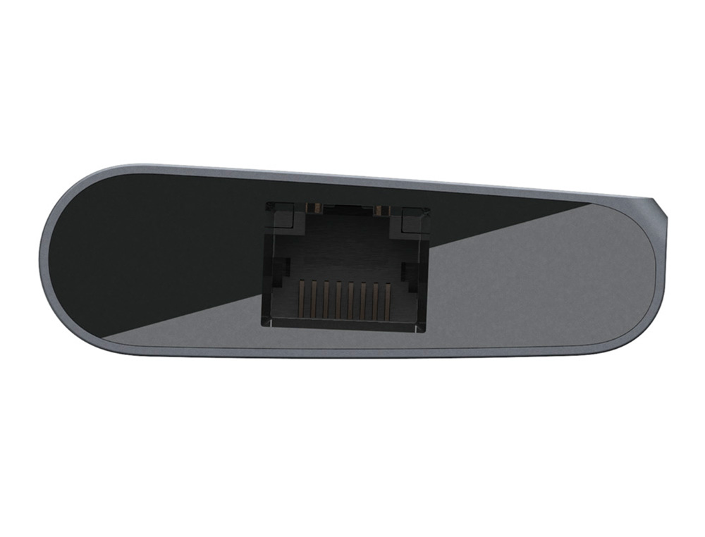 ADAPTADOR BELKIN AVC008BTSGY MULTIPUERTO USB-C A ETHERNET / USB-C / USB-A / HDMI / SD COLOR GRIS