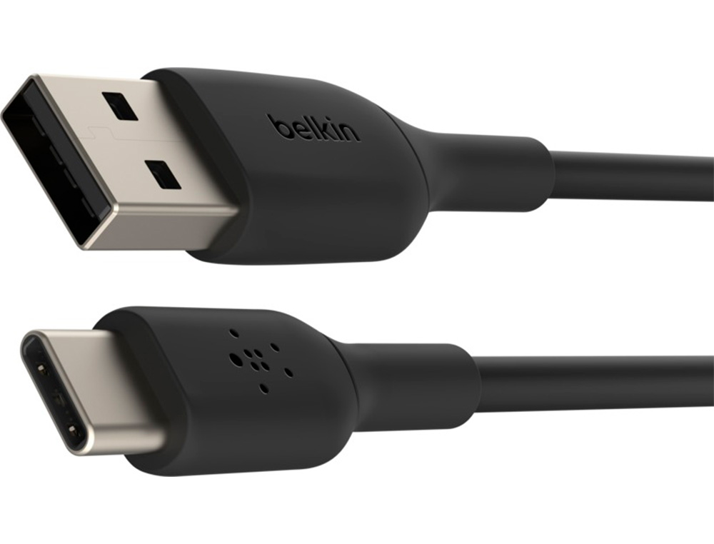 CABLE BELKIN CAB001BT1MBK USB-C A USB-A BOOS CHARGE LONGITUD 1 M COLOR NEGRO