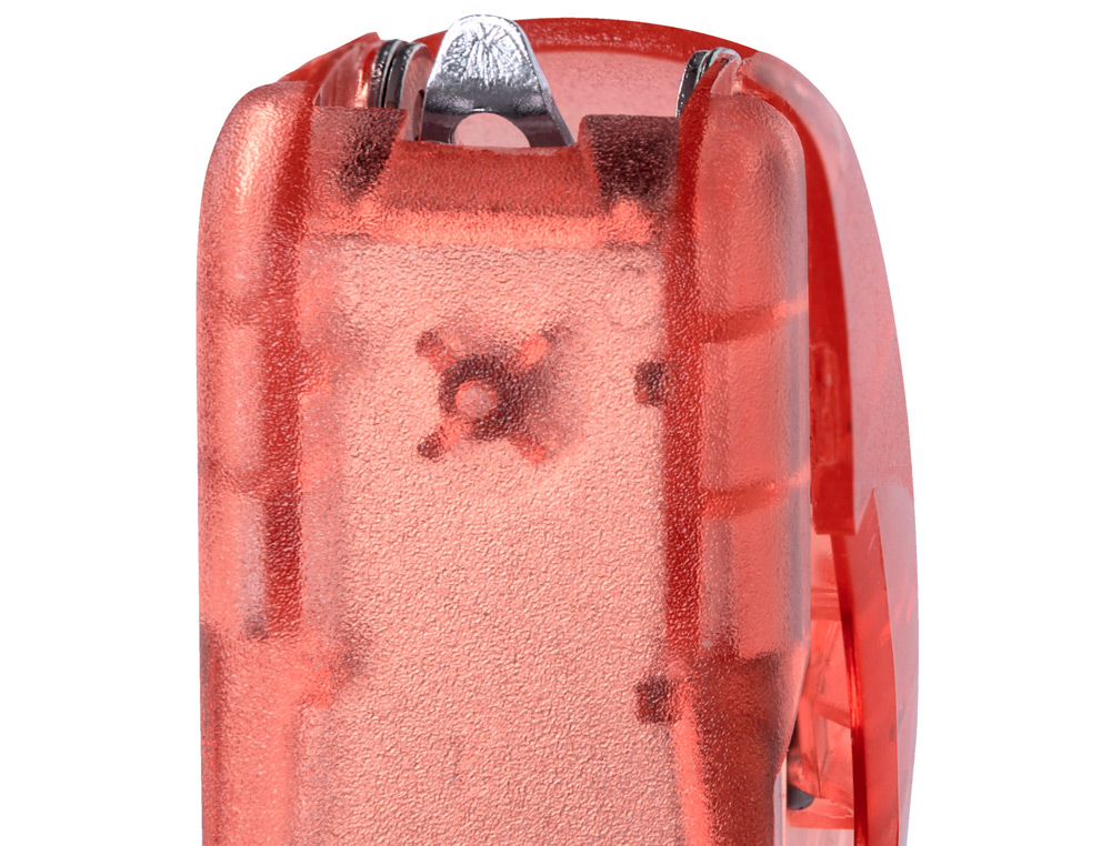 GRAPADORA RAPID MINI F4 COLOUR BREEZE USA GRAPAS 24/6 Y 26/6 COLOR CORAL EN BLISTER