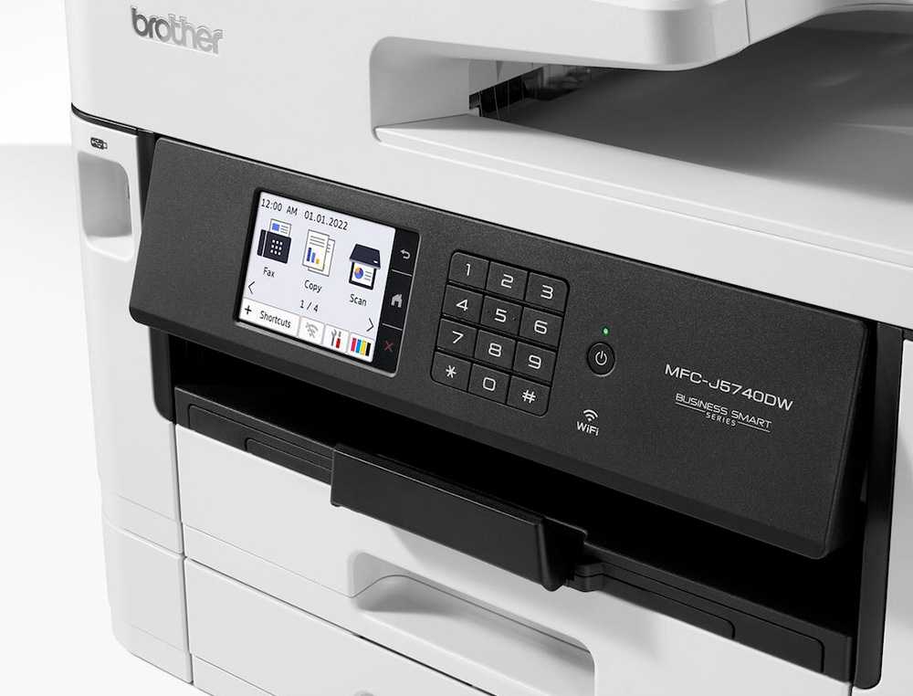 EQUIPO MULTIFUNCION BROTHER MFCJ6940DW PROFESIONAL A4 / A3 COLOR TINTA 28PPM DUPLEX TACTIL WIFI BANDEJAS 2X250 H