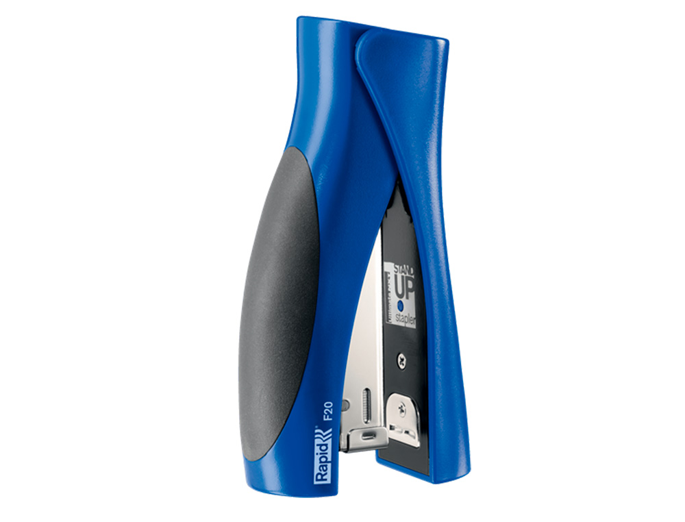 GRAPADORA RAPID VERTICAL ULTIMATE F20 PLASTICO CAPACIDAD DE GRAPADO 20 HOJAS USA GRAPAS 24/6 Y 26/6 COLOR